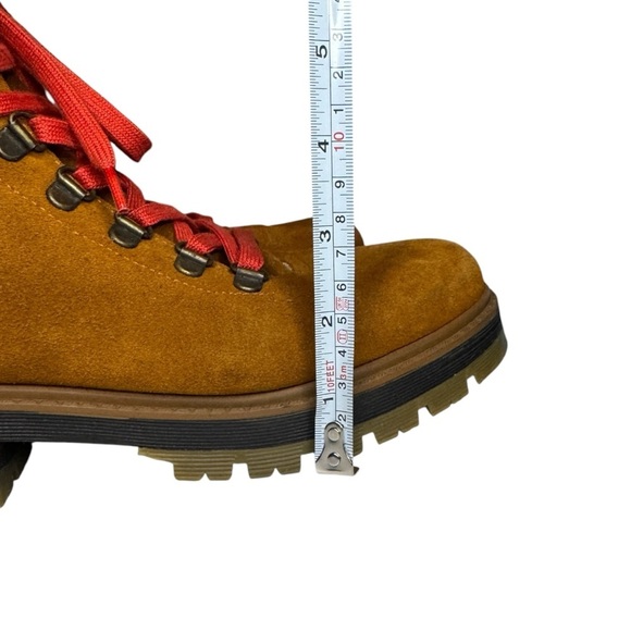 Avellini Suede leather hiking lace up boots shearling lined shoes women’s 37 - Picture 13 of 13